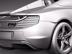 Mclaren 650S Spider 2015 3D Model