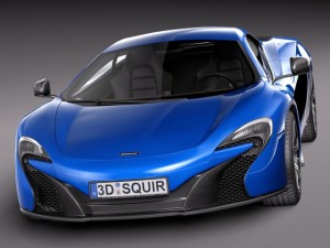Mclaren 650S Coupe 2015 3D Модель