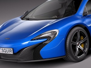 Mclaren 650S Coupe 2015 3D Модель