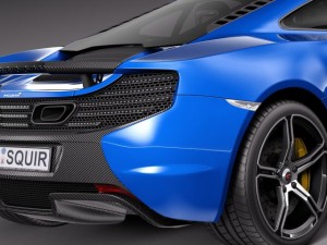 Mclaren 650S Coupe 2015 3D Модель
