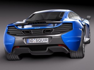 Mclaren 650S Coupe 2015 3D Модель
