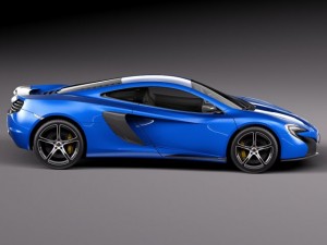 Mclaren 650S Coupe 2015 3D Модель