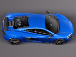 Mclaren 650S Coupe 2015 3D Модель