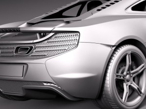Mclaren 650S Coupe 2015 3D Модель