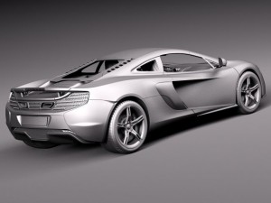 Mclaren 650S Coupe 2015 3D Модель