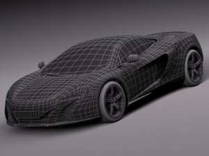 Mclaren 650S Coupe 2015 3D Модель