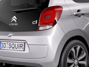Citroen C1 2015 3Dモデル