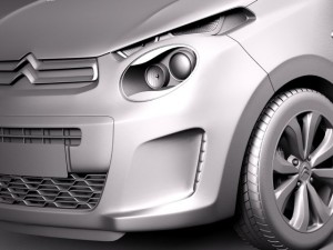 Citroen C1 2015 3Dモデル