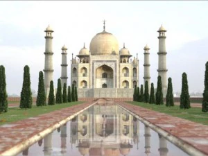 Taj Mahal Palace 3D Model