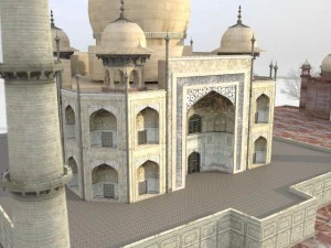 Taj Mahal Palace 3D Model