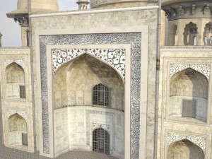 Taj Mahal Palace 3Dモデル