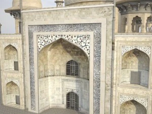 Taj Mahal Palace 3D Model