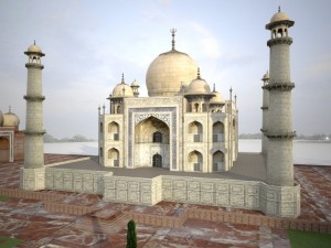 Taj Mahal Palace 3Dモデル