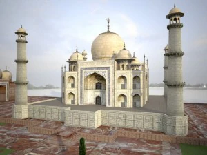 Taj Mahal Palace 3D Model