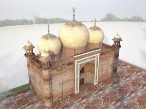 Taj Mahal Palace 3D Model
