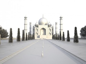 Taj Mahal Palace 3Dモデル