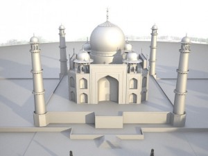 Taj Mahal Palace 3Dモデル