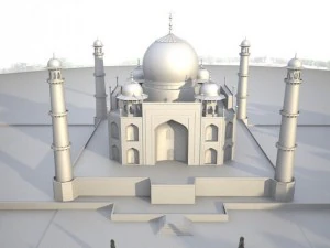 Taj Mahal Palace 3D Model