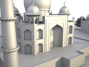 Taj Mahal Palace 3D Model