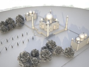 Taj Mahal Palace 3Dモデル