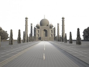 Taj Mahal Palace 3Dモデル