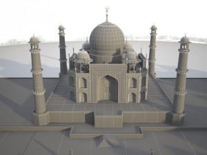 Taj Mahal Palace 3Dモデル