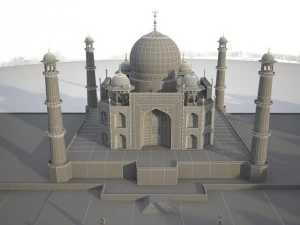 Taj Mahal Palace 3D Model