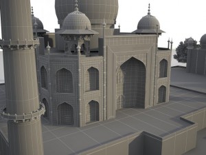 Taj Mahal Palace 3Dモデル