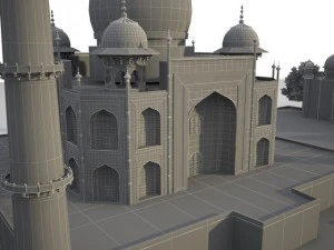 Taj Mahal Palace 3D Model
