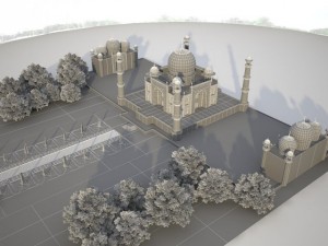 Taj Mahal Palace 3Dモデル