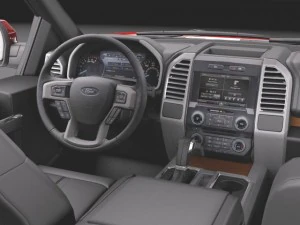 F-150 Platinum Crew Cab 2015 3D Model