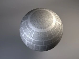 Star Wars Death Star Complete 3D Model