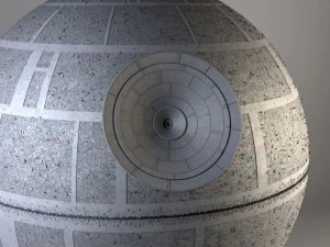 Star Wars Death Star Complete 3D Model
