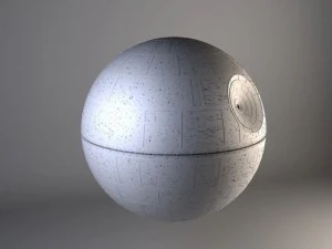 Star Wars Death Star Complete 3D Model