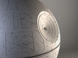 Star Wars Death Star Complete 3D Model