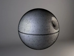 Star Wars Death Star Complete 3D Model