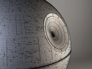 Star Wars Death Star Complete 3D Model