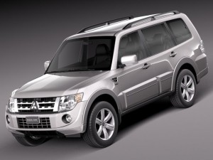 Mitsubishi Pajero 2006-2013 3D Model