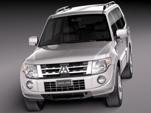 Mitsubishi Pajero 2006-2013 3D Модель