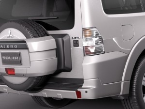Mitsubishi Pajero 2006-2013 3D Модель