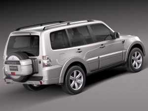 Mitsubishi Pajero 2006-2013 3D Модель