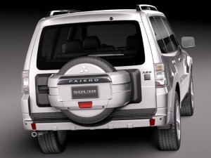 Mitsubishi Pajero 2006-2013 3D Модель