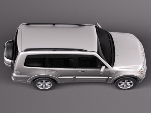 Mitsubishi Pajero 2006-2013 3D Модель