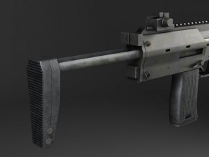 MP7A1 Submachine Model 3D