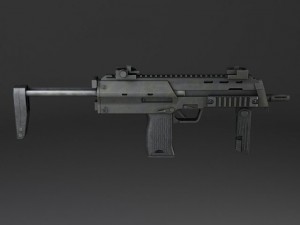 MP7A1 Submachine Model 3D