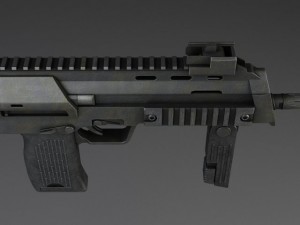 MP7A1 Submachine Model 3D