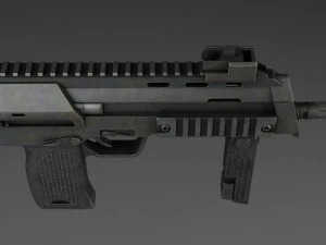 MP7A1 Submachine 3D Model