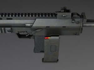 MP7A1 Submachine Model 3D