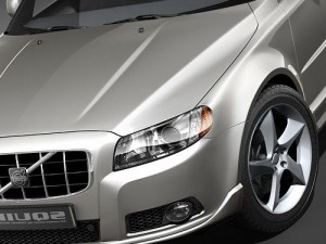 Volvo V70 2008 Model 3D