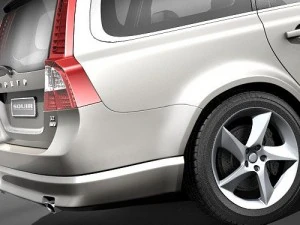 Volvo V70 2008 3D Model